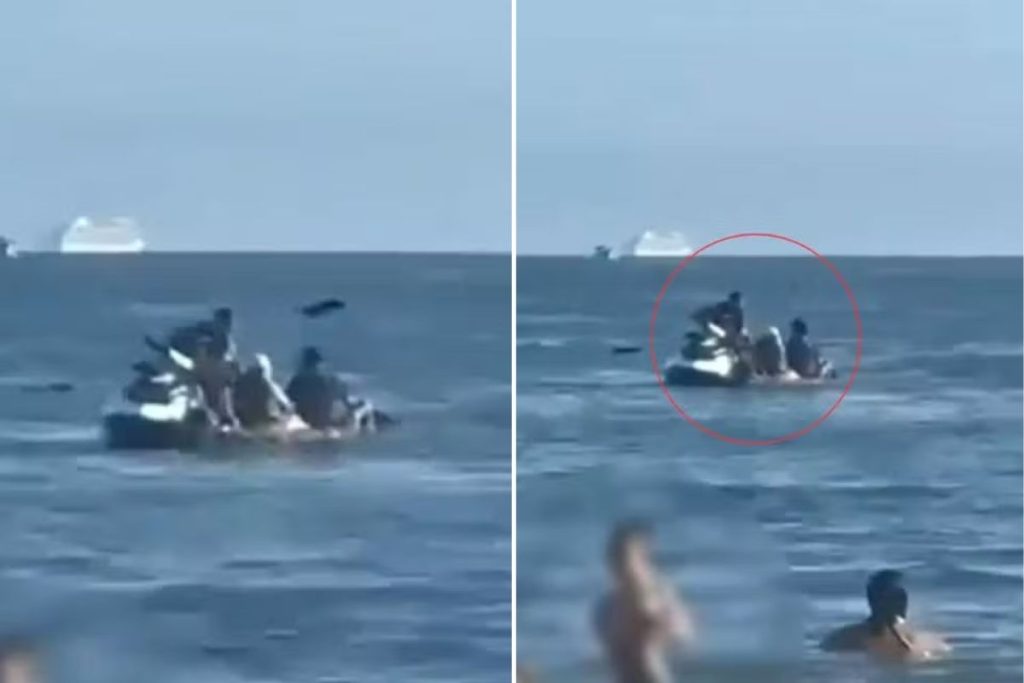 Casal é agredido com remo em assalto no mar de São Vicente