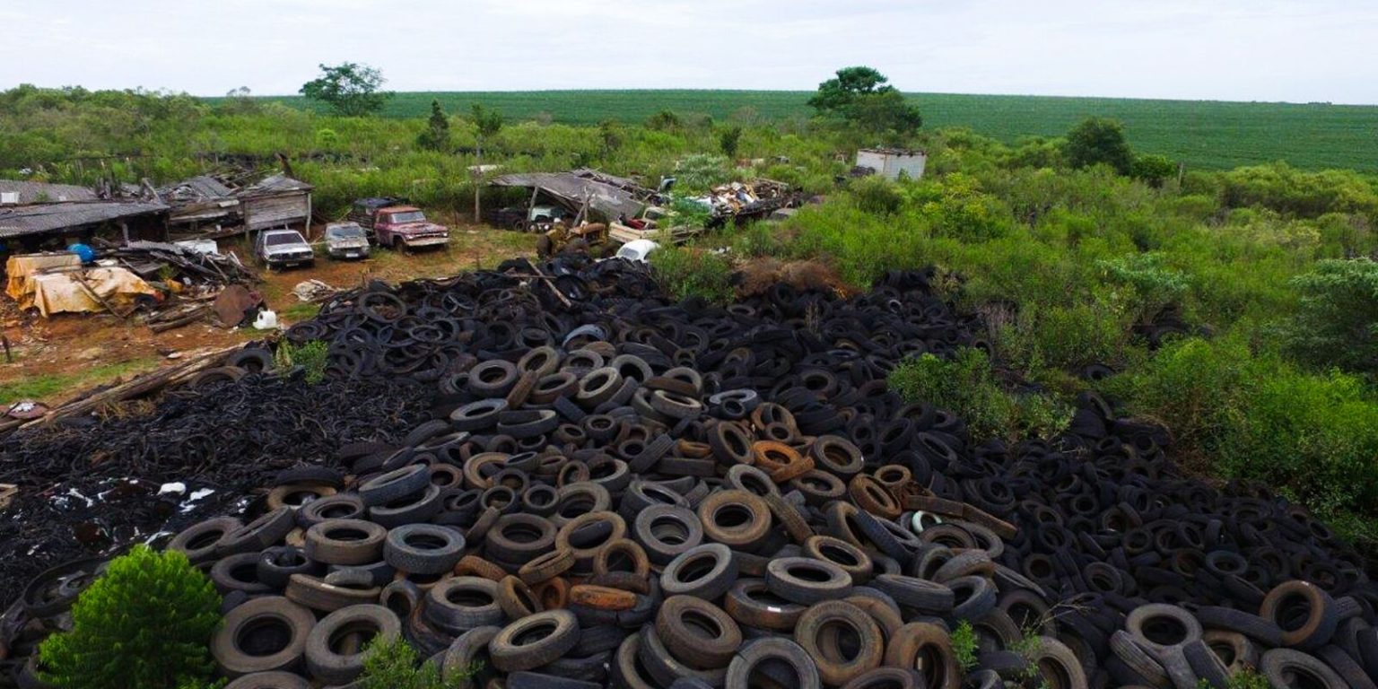 Bahia pioneira na reciclagem de pneus via Parceria sustentável