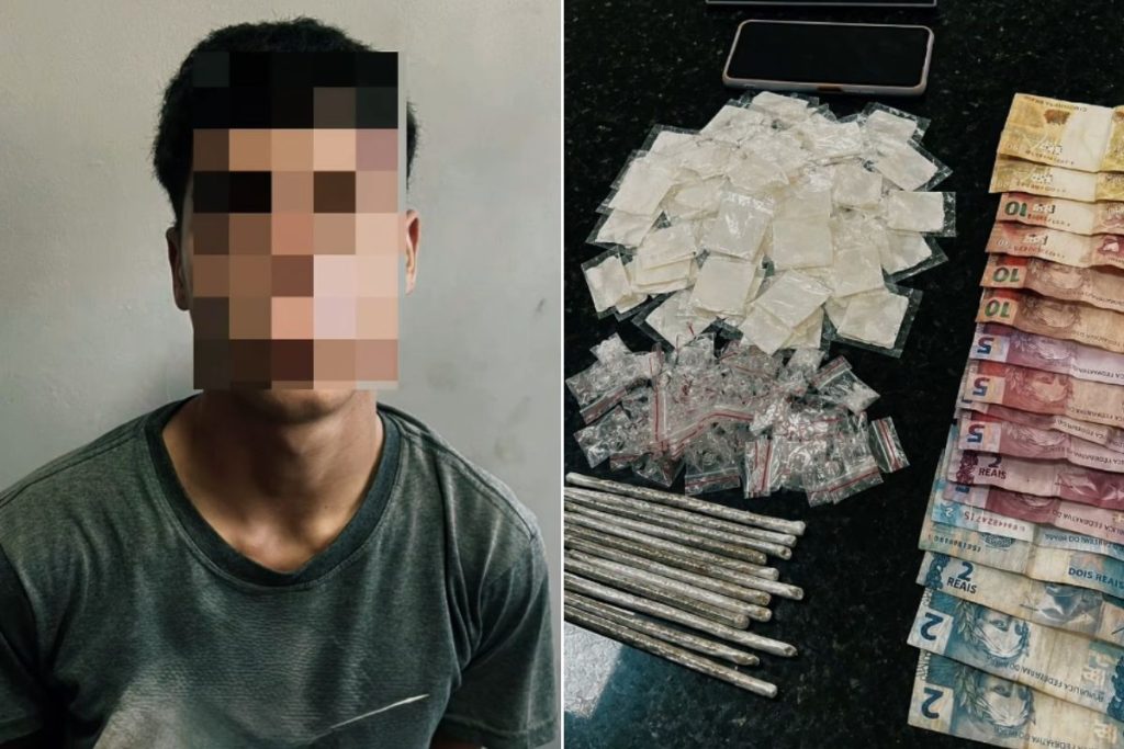 Homem Preso com drogas tenta subornar policiais no litoral paulista