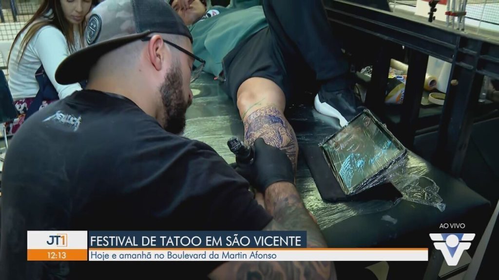 São Vicente sedia Festival de tatuagem com mais de 150 artistas e