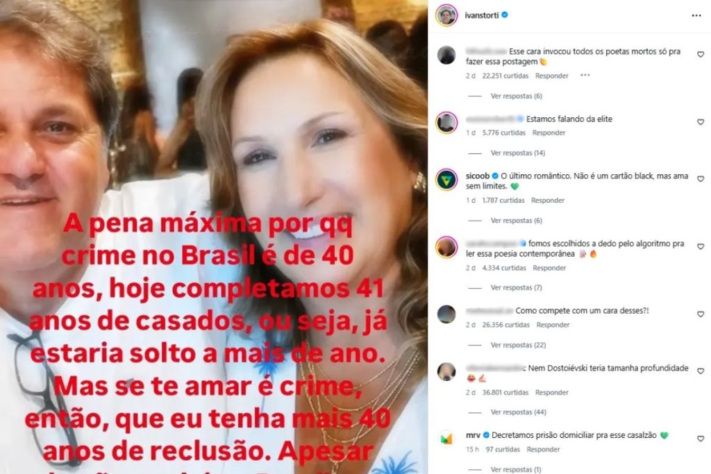 Fotógrafo viraliza ao comparar 41 anos de casamento com prisão perpétua