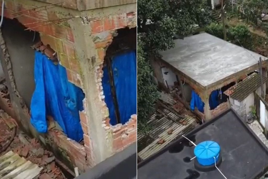 Criminosos atiram contra PMs em demolição de construções irregulares no Guarujá