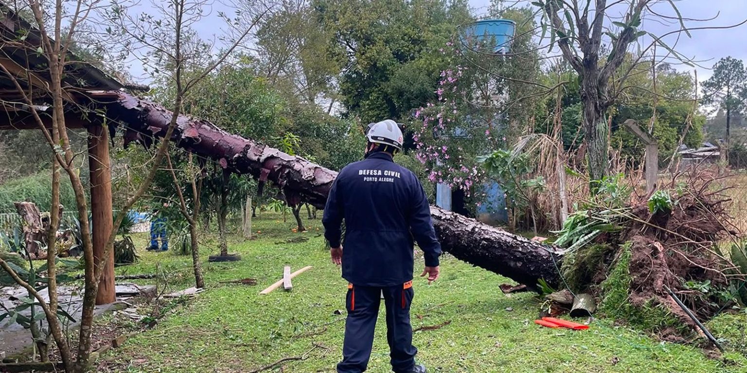 Chuvas intensas deixam 720 desabrigados em Eldorado do Sul, Rio Grande do