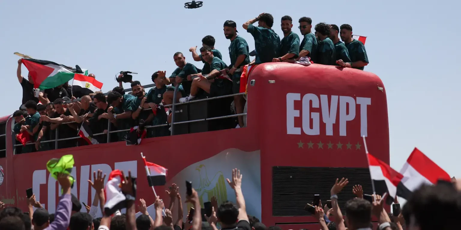 Egito celebra seleção como heróis após campanha histórica na Copa do Mundo