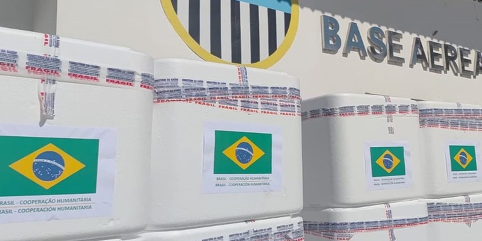 Brasil doa 690 mil doses de vacinas em socorro à Venezuela