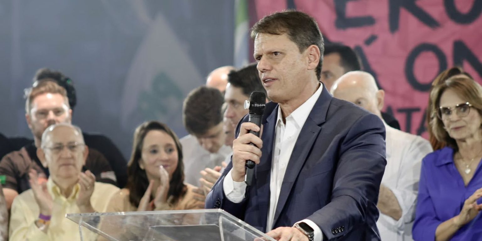 Republicanos oficializa Tarcísio de Freitas candidato ao governo de São Paulo