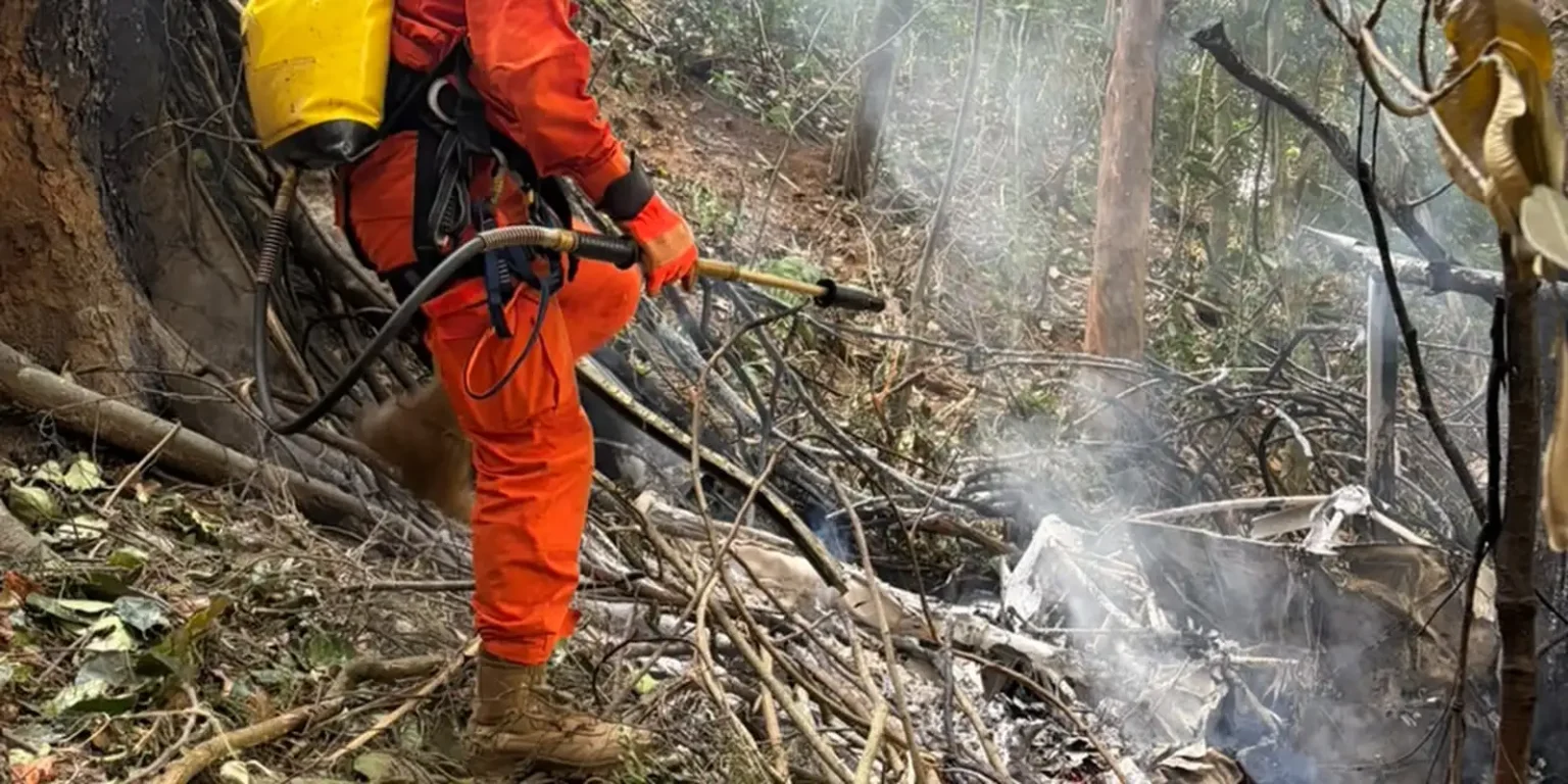Queda de helicóptero no Rio: avó, mãe e filha Colombianas entre as