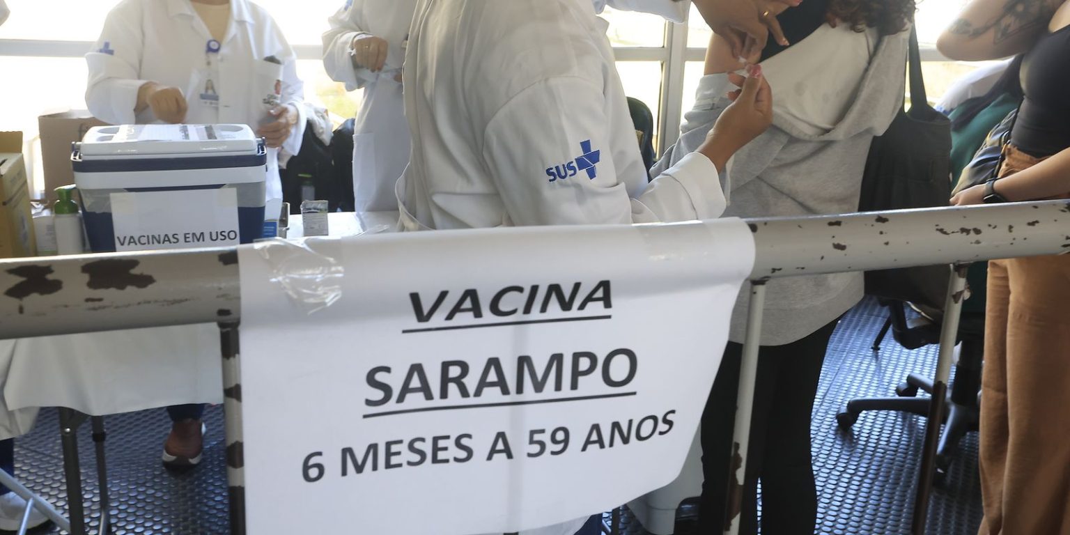 São Paulo intensifica vacinação contra o sarampo com Mais de 795 mil